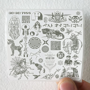 GO GO 7188 Gogogogo Album Cover Sticker