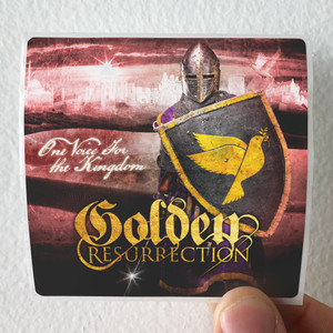 Golden Resurrection One Voice For The Kingdom Album Cover Sticker Golden Resurrection One Voice For The Kingdom Album Cover Sticker