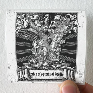 Glorior Belli Rites Of Spiritual Death Album Cover Sticker Glorior Belli Rites Of Spiritual Death Album Cover Sticker