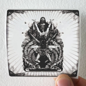 Glorior Belli Manifesting The Raging Beast Album Cover Sticker Glorior Belli Manifesting The Raging Beast Album Cover Sticker