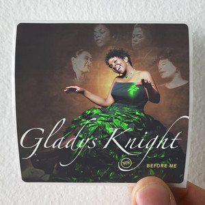 Gladys Knight Before Me Album Cover Sticker