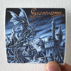 Graveworm Underneath The Crescent Moon Album Cover Sticker