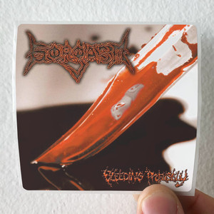 Gorgasm Bleeding Profusely Album Cover Sticker