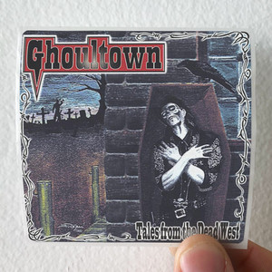 Ghoultown Tales From The Dead West Album Cover Sticker Ghoultown Tales From The Dead West Album Cover Sticker