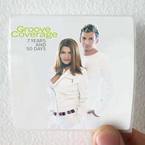 Groove Coverage 7 Years And 50 Days Album Cover Sticker