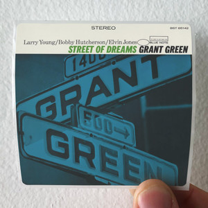 Grant Green Street Of Dreams Album Cover Sticker Grant Green Street Of Dreams Album Cover Sticker