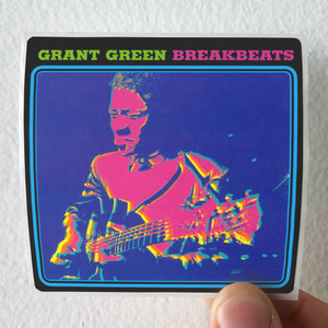 Grant Green Blue Breakbeats Album Cover Sticker
