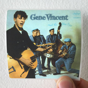 Gene Vincent and His Blue Caps Gene Vincent And His Blue Caps Album Cover Sticker