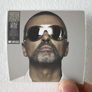 George Michael Listen Without Prejudice Volume 1 1 Album Cover Sticker