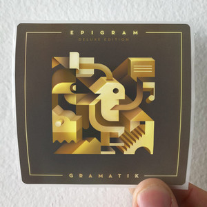 Gramatik Epigram 1 Album Cover Sticker Gramatik Epigram 1 Album Cover Sticker