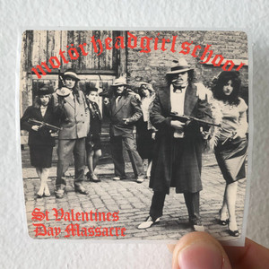Girlschool St Valentines Day Massacre Album Cover Sticker