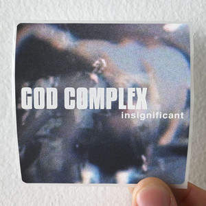 God Complex Insignificant Album Cover Sticker