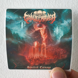 Gravecarver Spectral Carnage Album Cover Sticker
