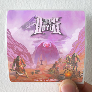 Gates To The Abyss Sorcery Of Melkor Album Cover Sticker