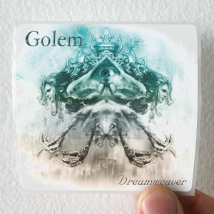 Golem Dreamweaver Album Cover Sticker Golem Dreamweaver Album Cover Sticker