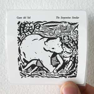 Gastr del Sol The Serpentine Similar Album Cover Sticker Gastr del Sol The Serpentine Similar Album Cover Sticker
