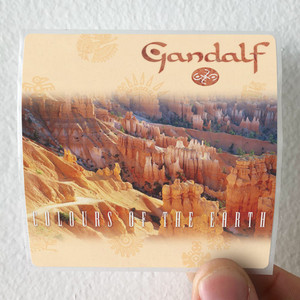 Gandalf Colours Of The Earth 1 Album Cover Sticker