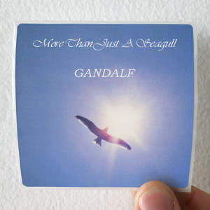 Gandalf More Than Just A Seagull Album Cover Sticker