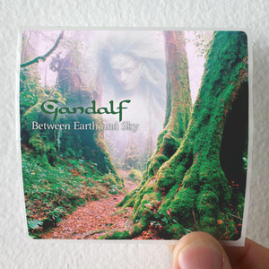 Gandalf Between Earth And Sky Album Cover Sticker