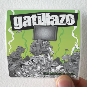 Gatillazo Cmo Convertirse En Nada Album Cover Sticker Gatillazo Cmo Convertirse En Nada Album Cover Sticker