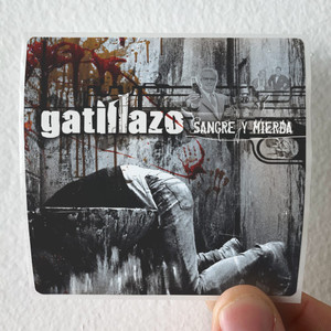 Gatillazo Sangre Y Mierda Album Cover Sticker Gatillazo Sangre Y Mierda Album Cover Sticker