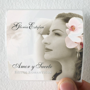 Gloria Estefan Amor Y Suerte Xitos Romnticos Album Cover Sticker