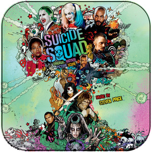 Steven Price Suicide Squad Album Cover Sticker Album Cover Sticker Steven Price Suicide Squad Album Cover Sticker Album Cover Sticker