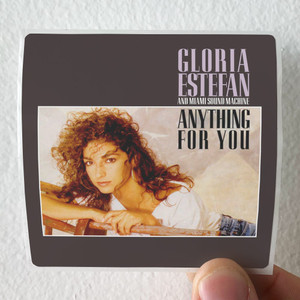 Gloria Estefan Anything For You Album Cover Sticker Gloria Estefan Anything For You Album Cover Sticker