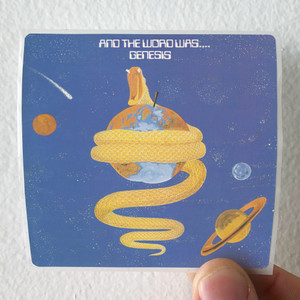 Genesis And The Word Was Album Cover Sticker