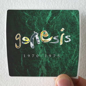 Genesis 1970 1975 Album Cover Sticker Genesis 1970 1975 Album Cover Sticker