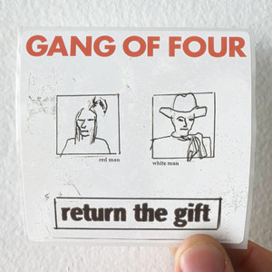 Gang of Four Return The Gift Album Cover Sticker