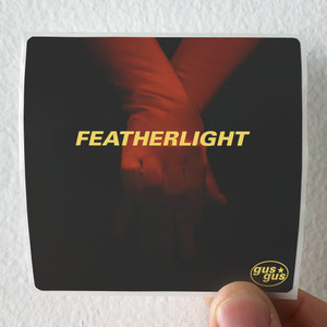 GusGus Featherlight Ep Album Cover Sticker