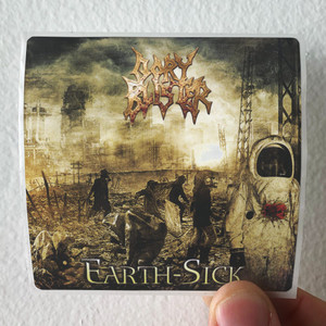 Gory Blister Earth Sick Album Cover Sticker