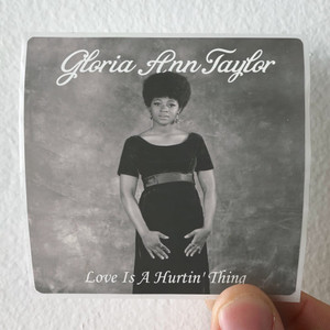 Gloria Ann Taylor Love Is A Hurtin Thing Album Cover Sticker
