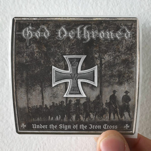 God Dethroned Under The Sign Of The Iron Cross Album Cover Sticker
