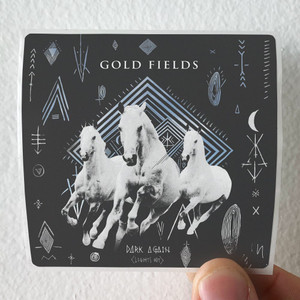 Gold Fields Dark Again Lights Out Album Cover Sticker