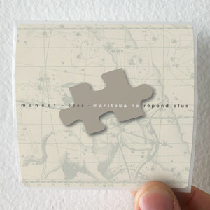 Gerard Manset Manitoba Ne Rpond Plus Album Cover Sticker Gerard Manset Manitoba Ne Rpond Plus Album Cover Sticker