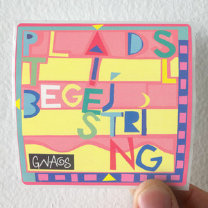 Gnags Plads Til Begejstring Album Cover Sticker