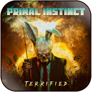 Primal instinct Terrified Album Cover Sticker Album Cover Sticker Primal instinct Terrified Album Cover Sticker Album Cover Sticker