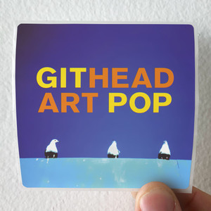 Githead Art Pop Album Cover Sticker