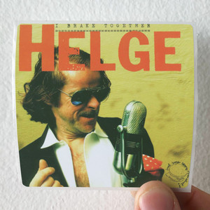 Helge Schneider I Brake Together Album Cover Sticker