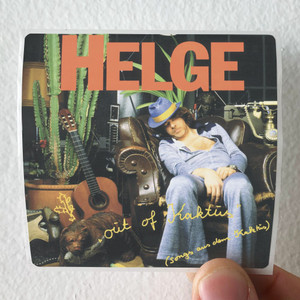 Helge Schneider Out Of Kaktus Songs Aus Dem Kaktus Album Cover Sticker Helge Schneider Out Of Kaktus Songs Aus Dem Kaktus Album Cover Sticker