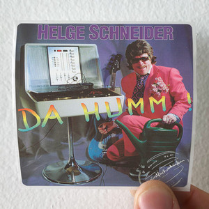 Helge Schneider Da Humm Wurstfachverkuferin Album Cover Sticker Helge Schneider Da Humm Wurstfachverkuferin Album Cover Sticker