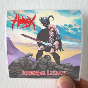 Hirax Immortal Legacy 1 Album Cover Sticker Hirax Immortal Legacy 1 Album Cover Sticker