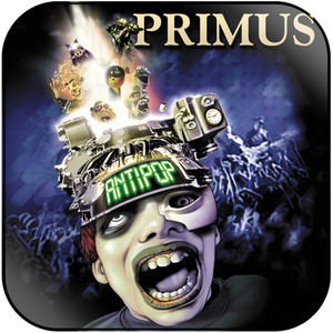 Primus Antipop Album Cover Sticker Album Cover Sticker