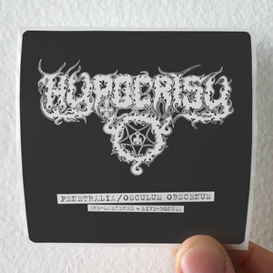 Hypocrisy Penetralia Osculum Obscenum Album Cover Sticker
