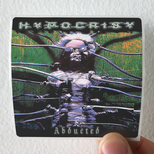 Hypocrisy Abducted Album Cover Sticker Hypocrisy Abducted Album Cover Sticker