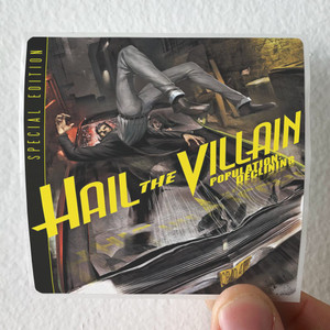 Hail The Villain Population Declining 1 Album Cover Sticker Hail The Villain Population Declining 1 Album Cover Sticker