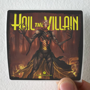 Hail The Villain Maintain Radio Silence Album Cover Sticker Hail The Villain Maintain Radio Silence Album Cover Sticker