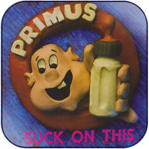Primus Suck On This Album Cover Sticker Album Cover Sticker